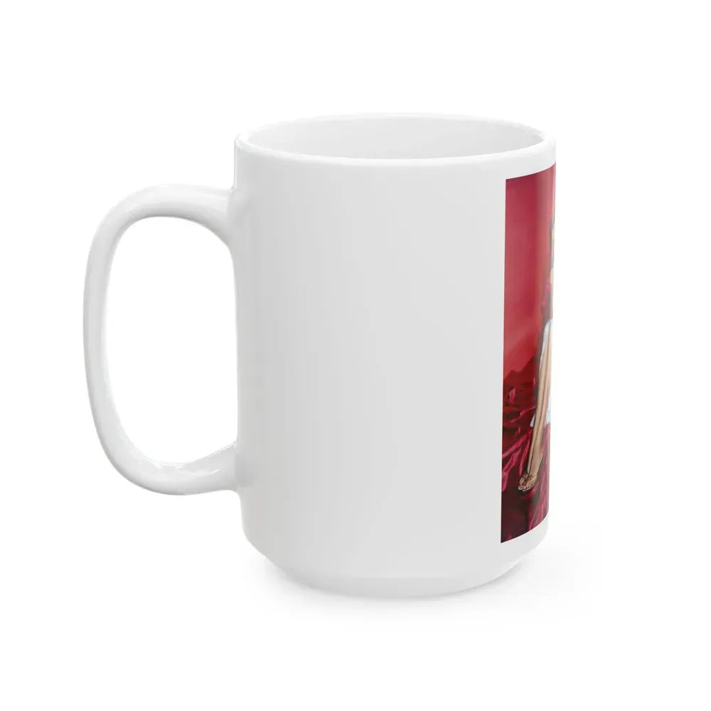 Jane Russell #211 (Vintage Female Icon) White Coffee Mug - Go Mug Yourself