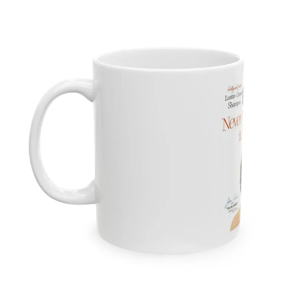 Jane Russell #215 - Vintage Shampoo Add (Vintage Female Icon) White Coffee Mug - Go Mug Yourself