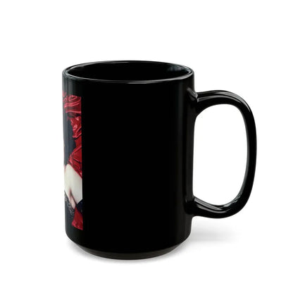 Jane Russell #221 (Vintage Female Icon) Black Coffee Mug - Go Mug Yourself