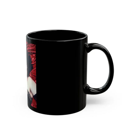 Jane Russell #221 (Vintage Female Icon) Black Coffee Mug - Go Mug Yourself