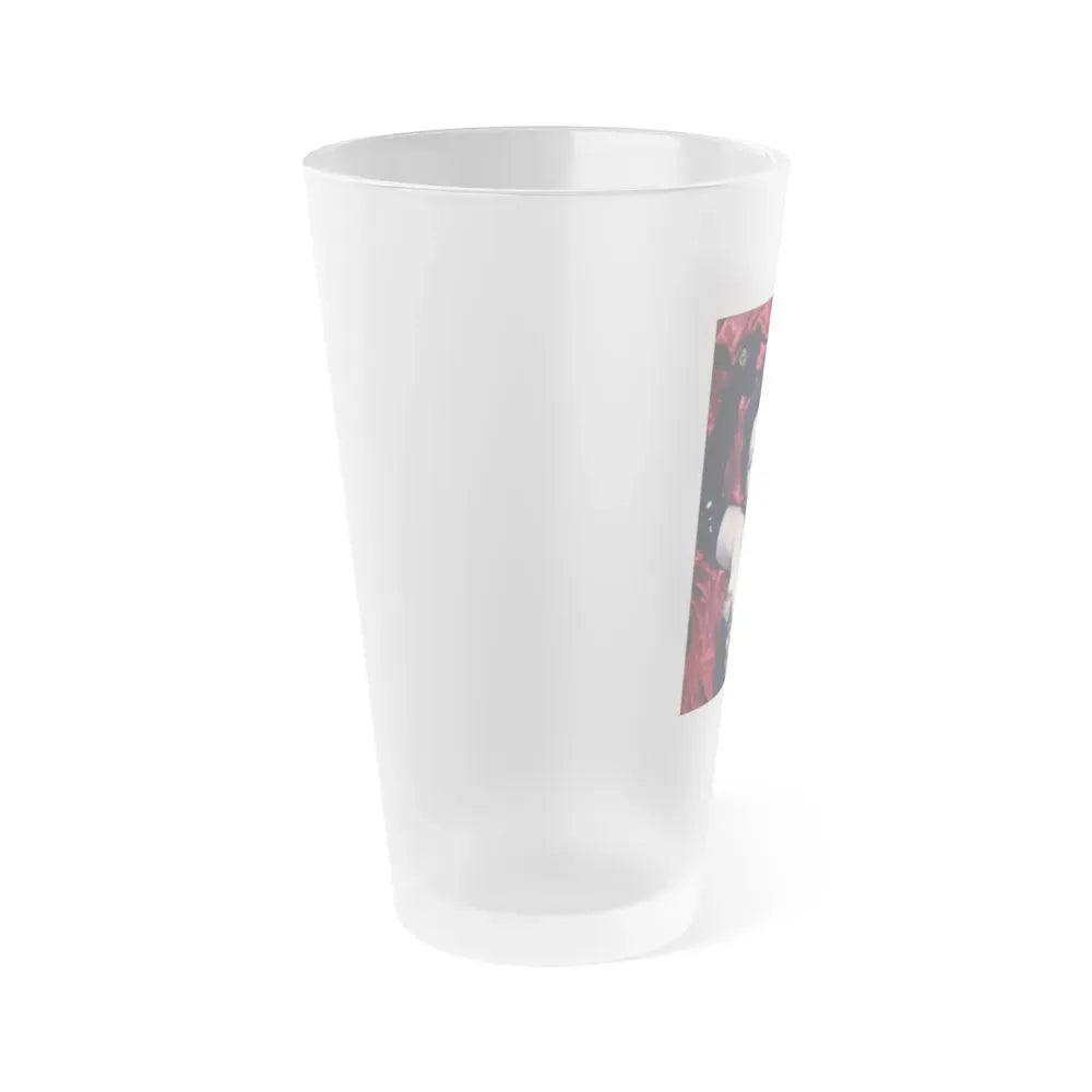 Jane Russell #221 (Vintage Female Icon) Frosted Pint Glass 16oz - Go Mug Yourself