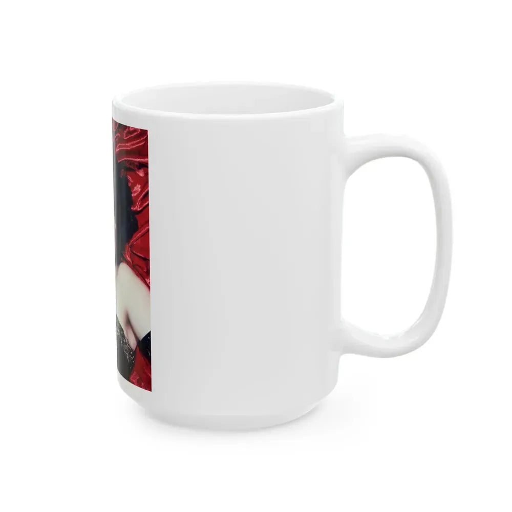 Jane Russell #221 (Vintage Female Icon) White Coffee Mug - Go Mug Yourself