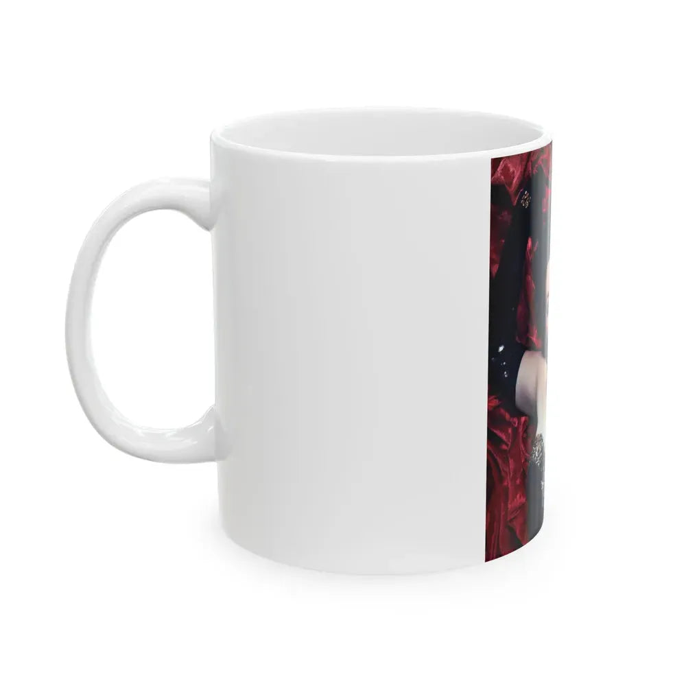 Jane Russell #221 (Vintage Female Icon) White Coffee Mug - Go Mug Yourself