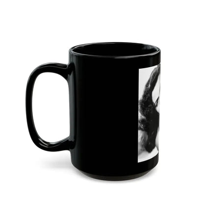 Jane Russell #224 (Vintage Female Icon) Black Coffee Mug - Go Mug Yourself