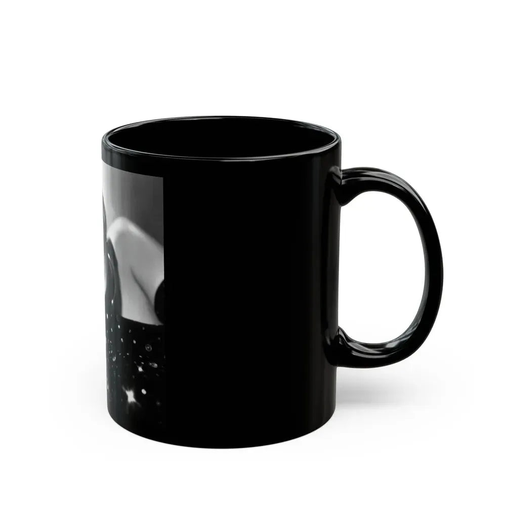Jane Russell #224 (Vintage Female Icon) Black Coffee Mug - Go Mug Yourself