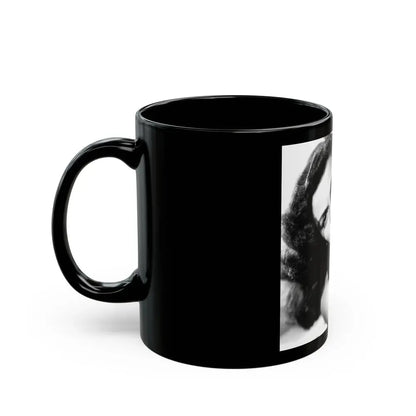 Jane Russell #224 (Vintage Female Icon) Black Coffee Mug - Go Mug Yourself