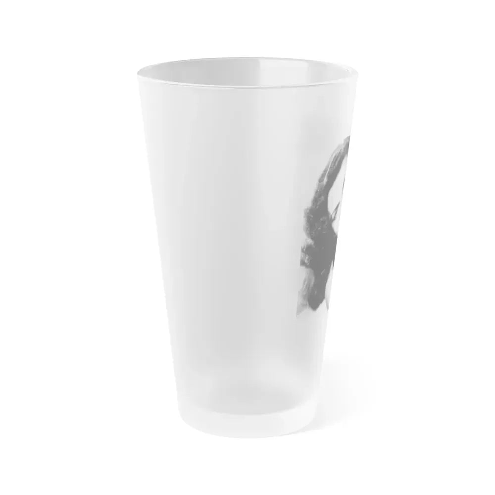 Jane Russell #224 (Vintage Female Icon) Frosted Pint Glass 16oz - Go Mug Yourself