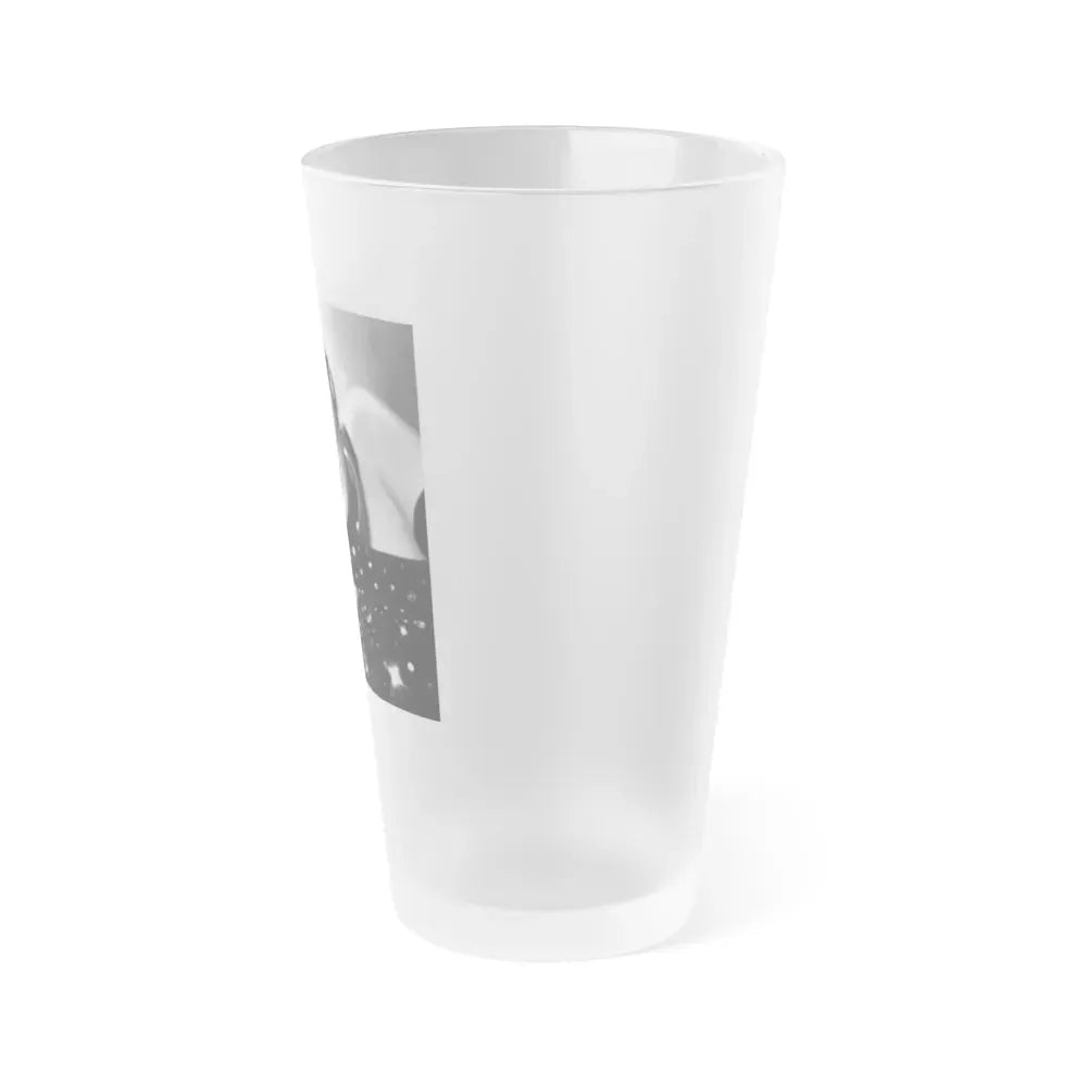 Jane Russell #224 (Vintage Female Icon) Frosted Pint Glass 16oz - Go Mug Yourself