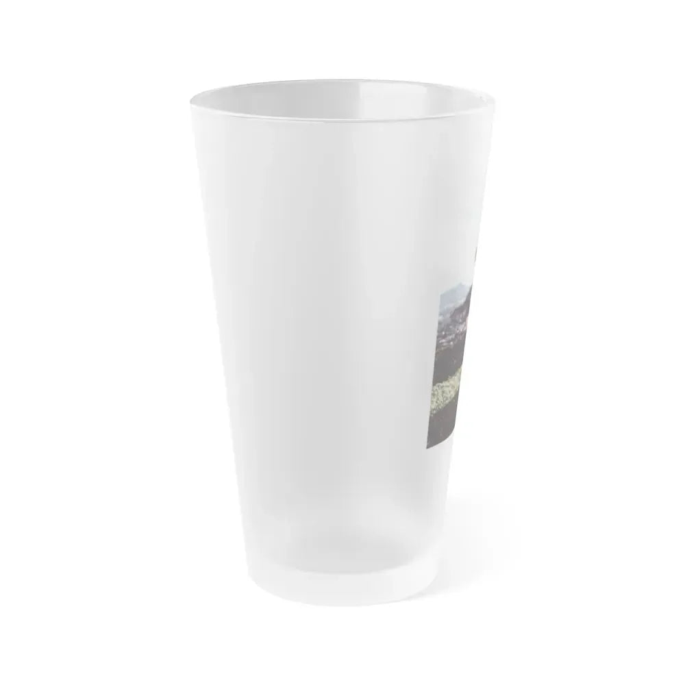 Jane Russell #225 (Vintage Female Icon) Frosted Pint Glass 16oz - Go Mug Yourself