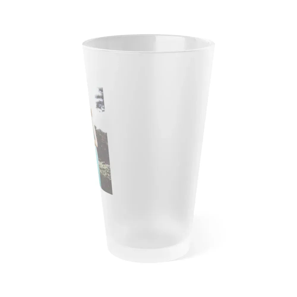 Jane Russell #225 (Vintage Female Icon) Frosted Pint Glass 16oz - Go Mug Yourself