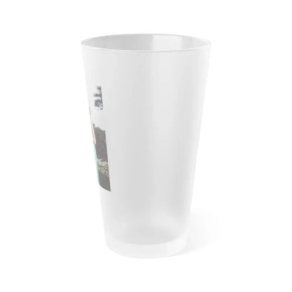 Jane Russell #225 (Vintage Female Icon) Frosted Pint Glass 16oz - Go Mug Yourself
