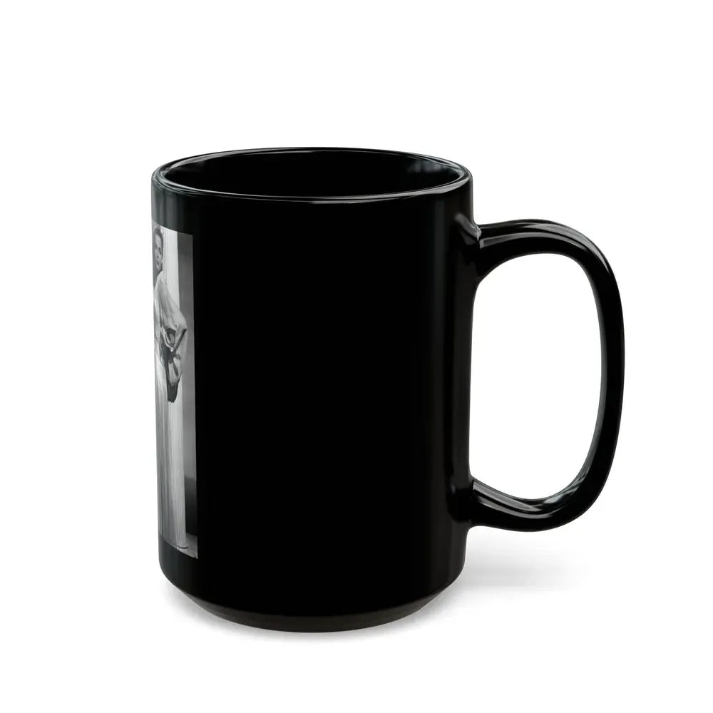Jane Russell #227 (Vintage Female Icon) Black Coffee Mug - Go Mug Yourself