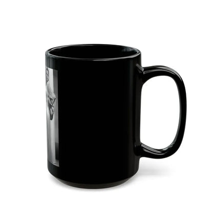 Jane Russell #227 (Vintage Female Icon) Black Coffee Mug - Go Mug Yourself