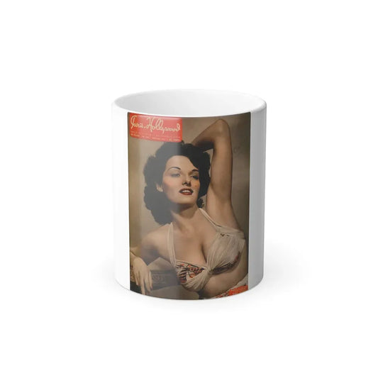 Jane Russell #229 - Mag. Cover (Vintage Female Icon) Color Changing Mug 11oz 11oz - Go Mug Yourself