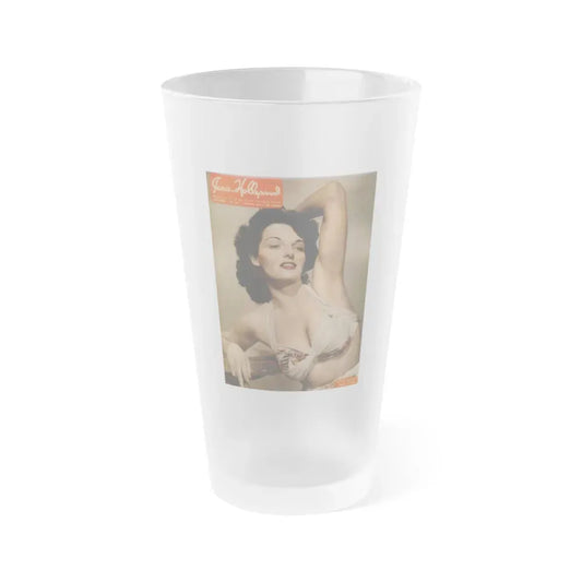 Jane Russell #229 - Mag. Cover (Vintage Female Icon) Frosted Pint Glass 16oz 16oz Frosted - Go Mug Yourself
