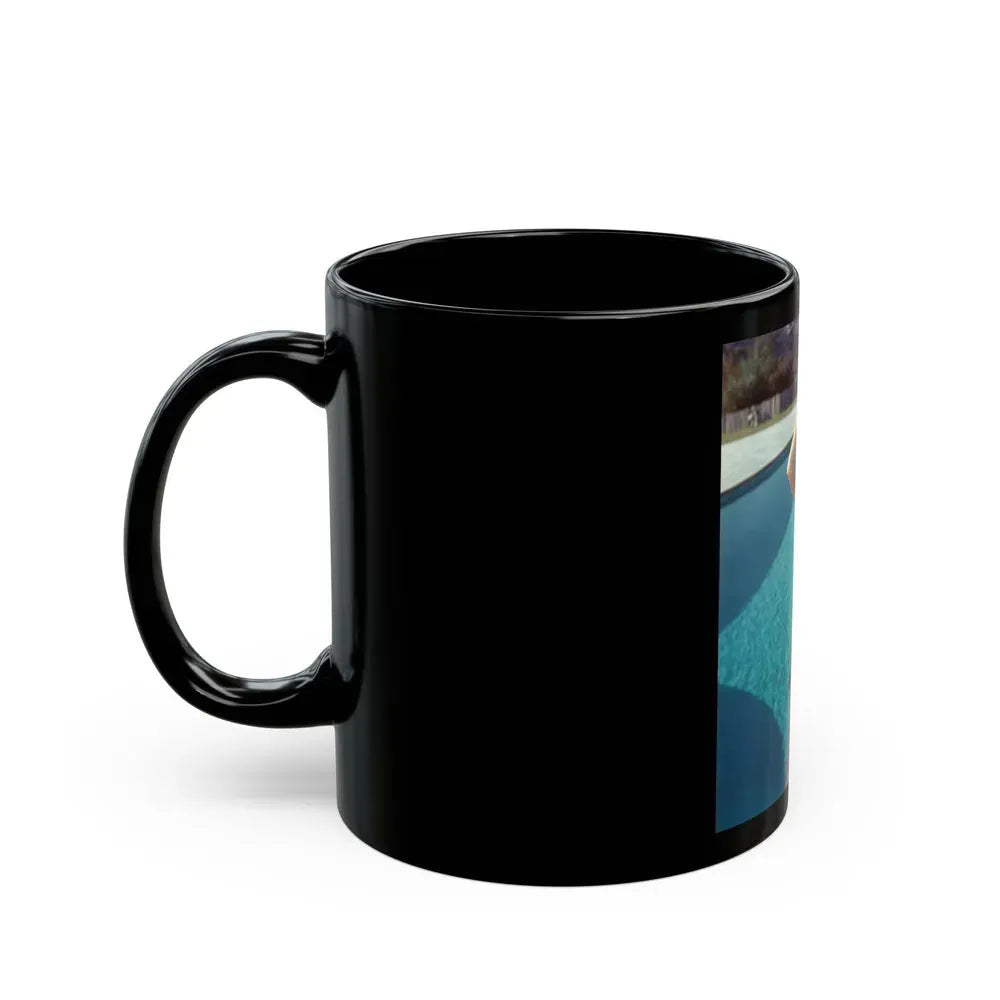 Jane Russell #230 (Vintage Female Icon) Black Coffee Mug - Go Mug Yourself