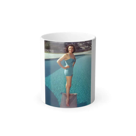 Jane Russell #230 (Vintage Female Icon) Color Changing Coffee Mug 11oz - Go Mug Yourself