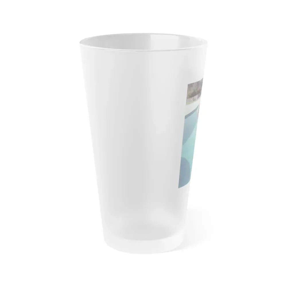 Jane Russell #230 (Vintage Female Icon) Frosted Pint Glass 16oz - Go Mug Yourself