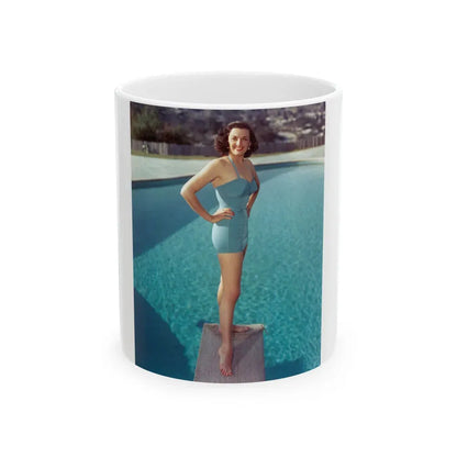 Jane Russell #230 (Vintage Female Icon) White Coffee Mug 11oz - Go Mug Yourself