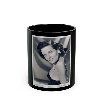 Jane Russell #231 (Vintage Female Icon) Black Coffee Mug 11oz - Go Mug Yourself