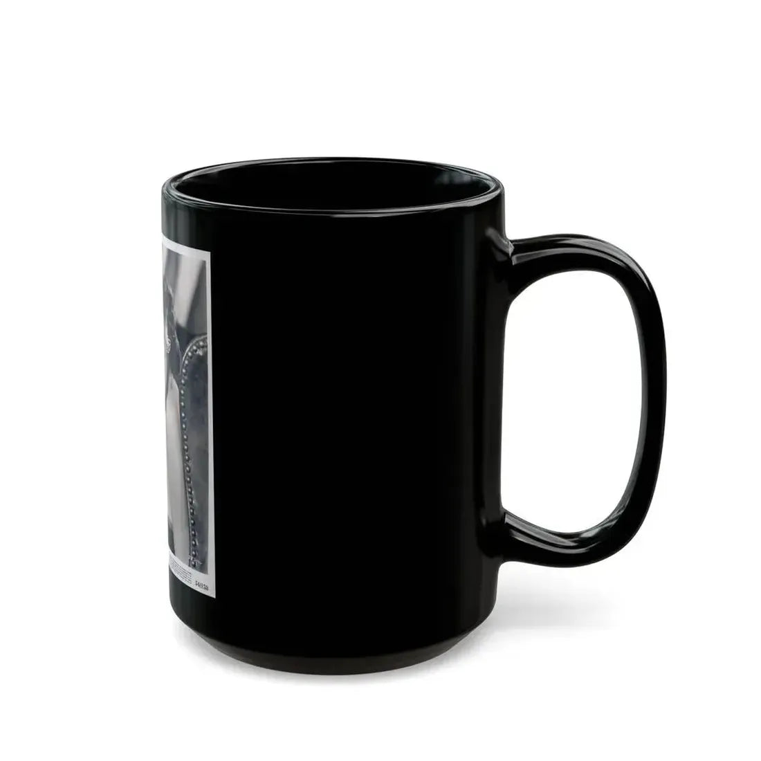 Jane Russell #231 (Vintage Female Icon) Black Coffee Mug - Go Mug Yourself