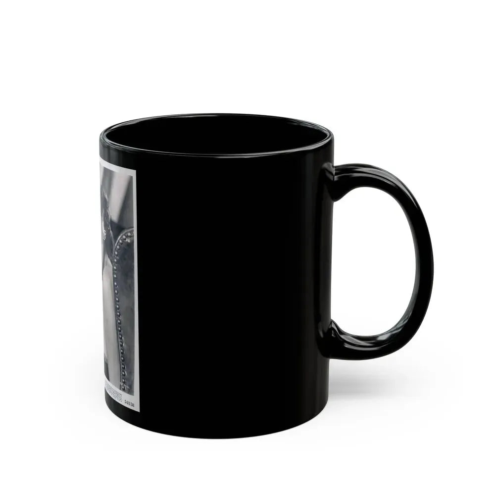 Jane Russell #231 (Vintage Female Icon) Black Coffee Mug - Go Mug Yourself