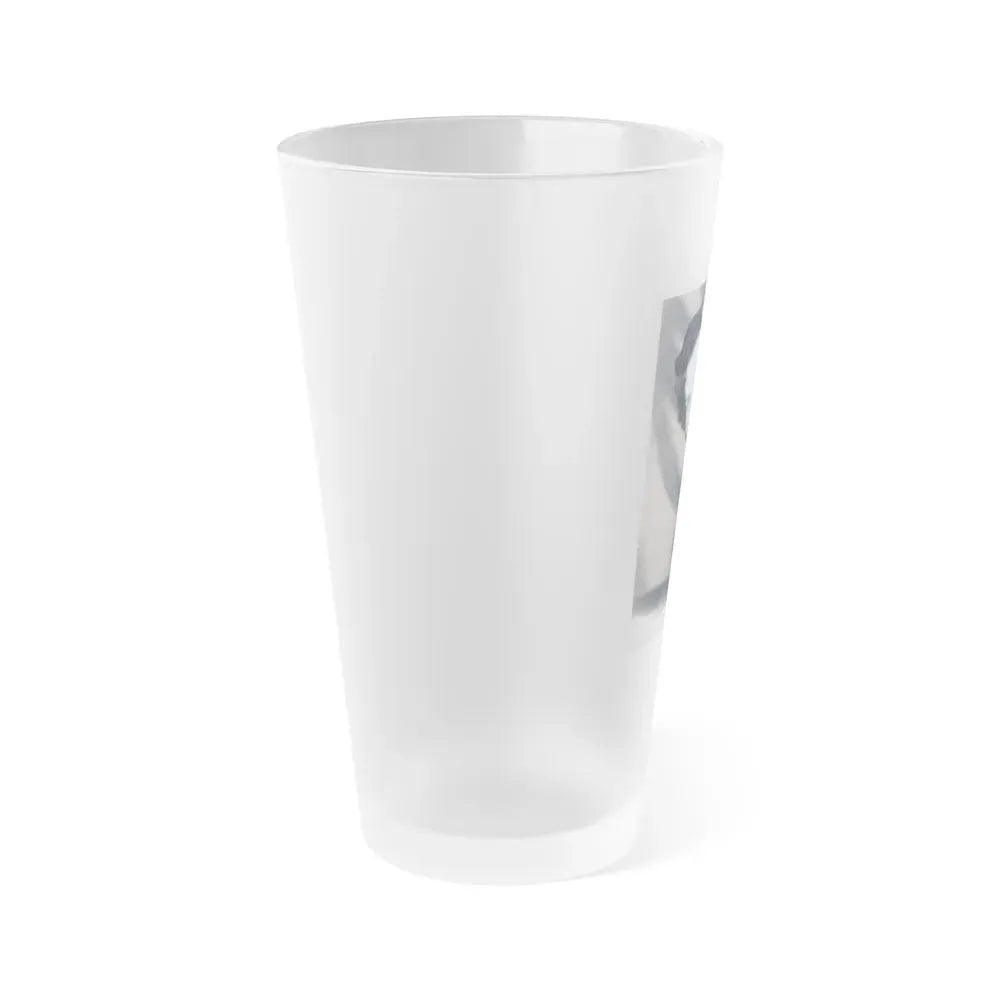 Jane Russell #231 (Vintage Female Icon) Frosted Pint Glass 16oz - Go Mug Yourself