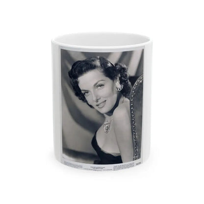 Jane Russell #231 (Vintage Female Icon) White Coffee Mug 11oz - Go Mug Yourself