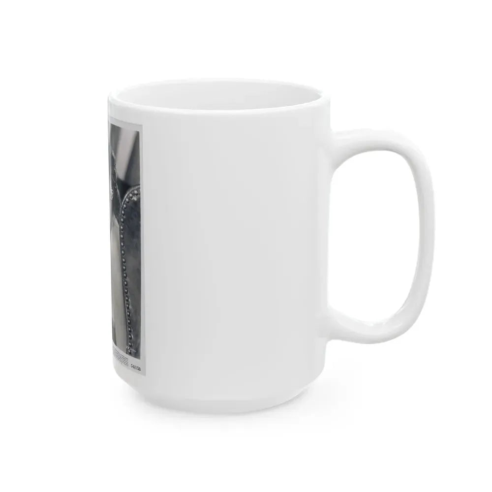 Jane Russell #231 (Vintage Female Icon) White Coffee Mug - Go Mug Yourself