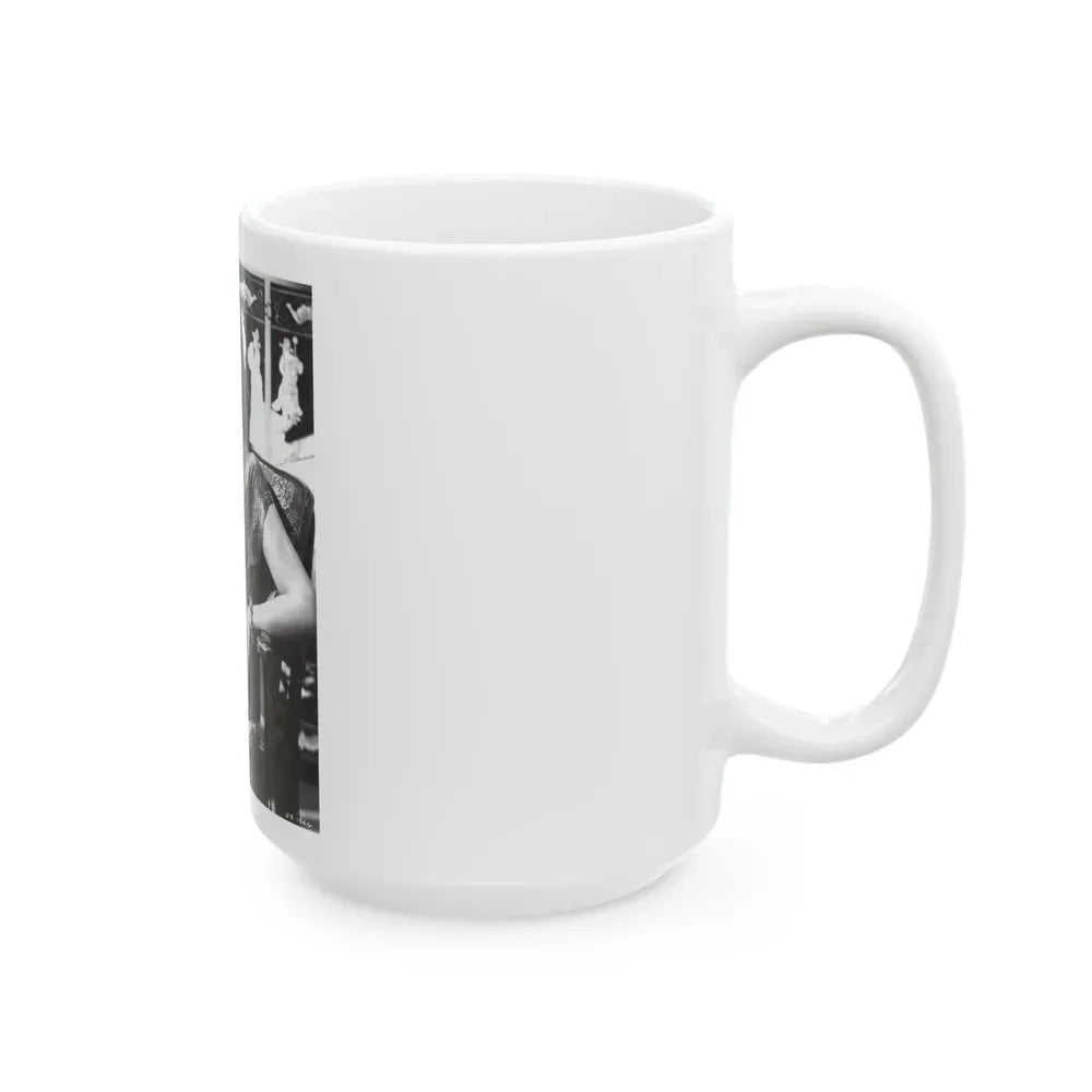 Jane Russell #232 (Vintage Female Icon) White Coffee Mug - Go Mug Yourself