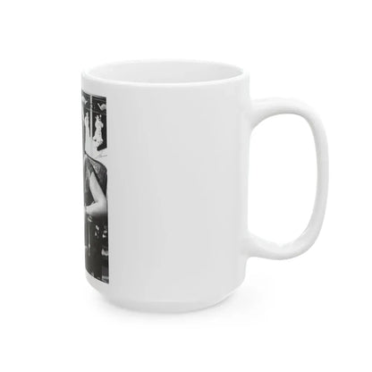 Jane Russell #232 (Vintage Female Icon) White Coffee Mug - Go Mug Yourself
