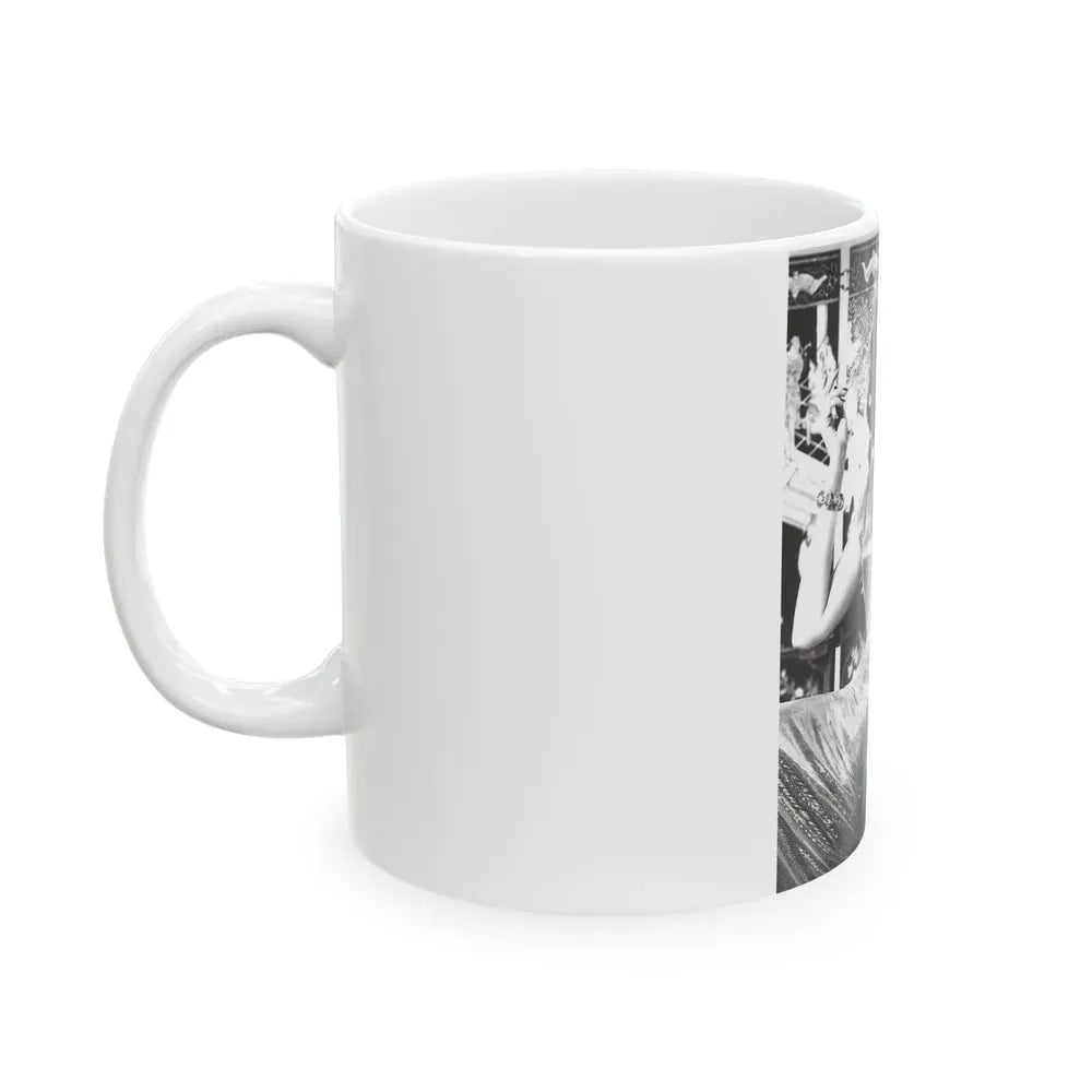 Jane Russell #232 (Vintage Female Icon) White Coffee Mug - Go Mug Yourself
