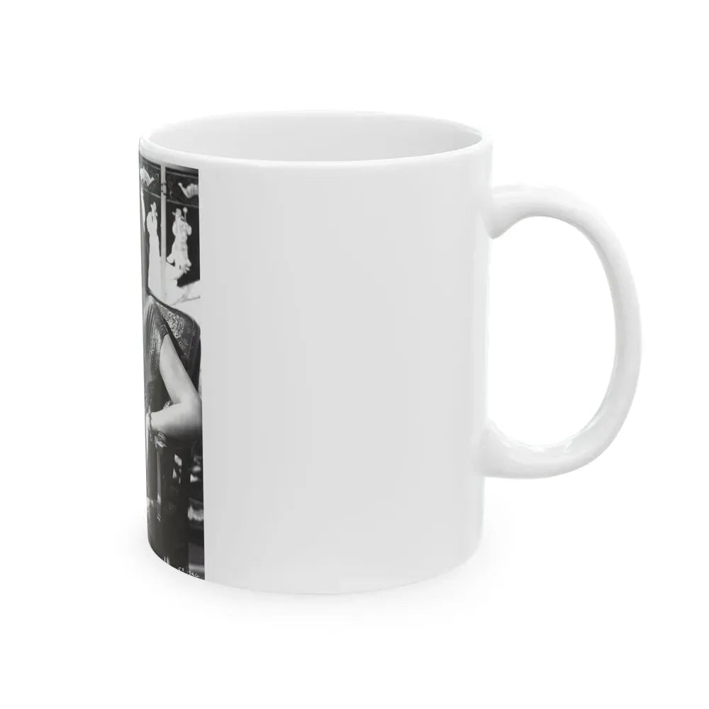 Jane Russell #232 (Vintage Female Icon) White Coffee Mug - Go Mug Yourself