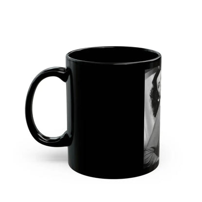 Jane Russell #233 (Vintage Female Icon) Black Coffee Mug - Go Mug Yourself