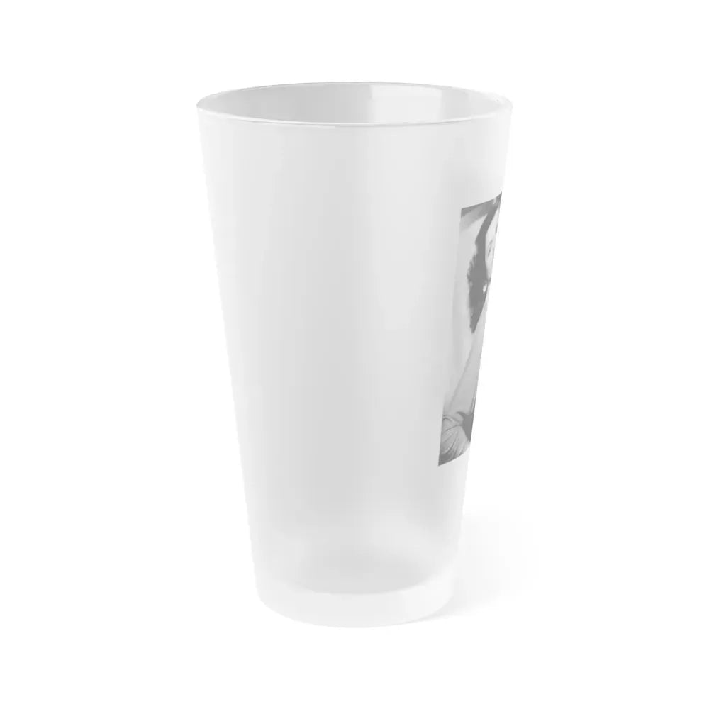 Jane Russell #233 (Vintage Female Icon) Frosted Pint Glass 16oz - Go Mug Yourself