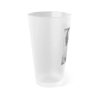 Jane Russell #233 (Vintage Female Icon) Frosted Pint Glass 16oz - Go Mug Yourself