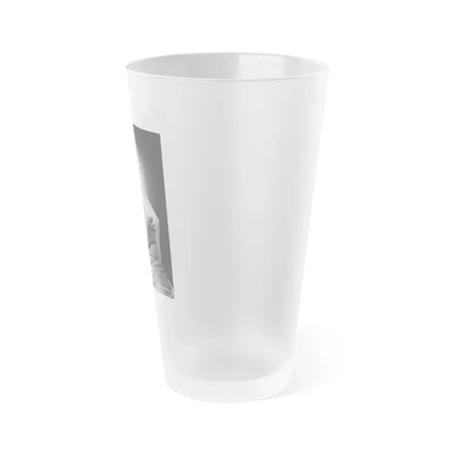 Jane Russell #233 (Vintage Female Icon) Frosted Pint Glass 16oz - Go Mug Yourself