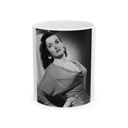 Jane Russell #233 (Vintage Female Icon) White Coffee Mug 11oz - Go Mug Yourself