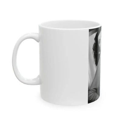 Jane Russell #233 (Vintage Female Icon) White Coffee Mug - Go Mug Yourself