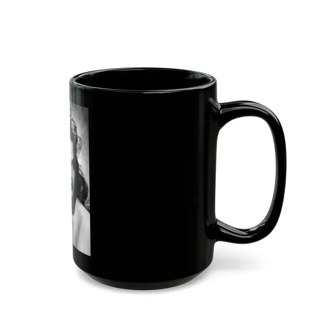 Jane Russell #234 (Vintage Female Icon) Black Coffee Mug - Go Mug Yourself