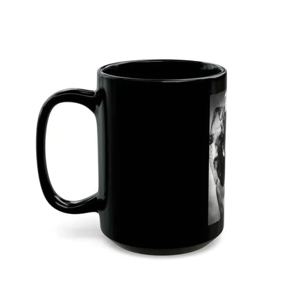 Jane Russell #234 (Vintage Female Icon) Black Coffee Mug - Go Mug Yourself
