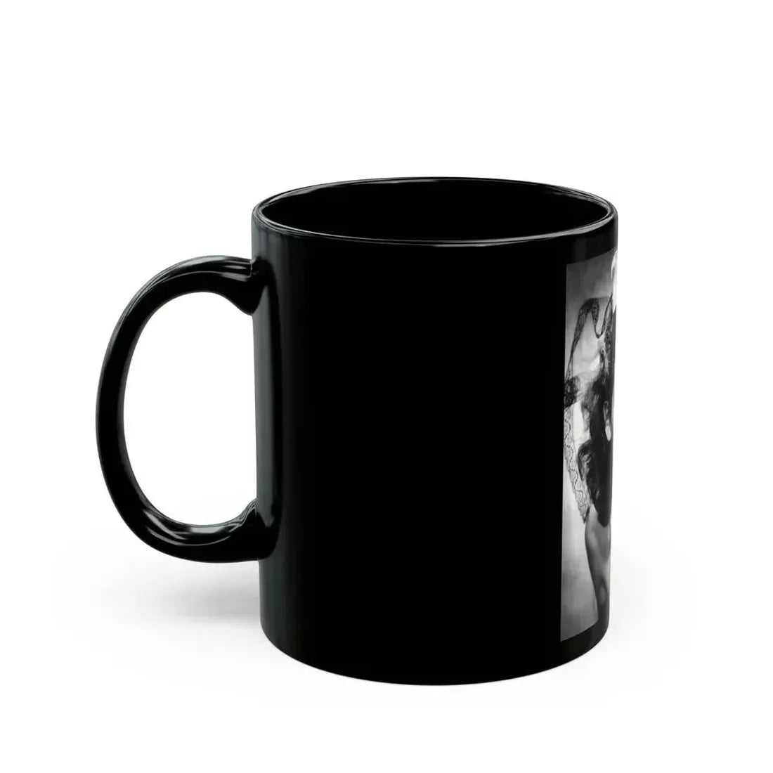 Jane Russell #234 (Vintage Female Icon) Black Coffee Mug - Go Mug Yourself