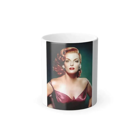 Jane Russell #236 (Vintage Female Icon) Color Changing Coffee Mug 11oz - Go Mug Yourself