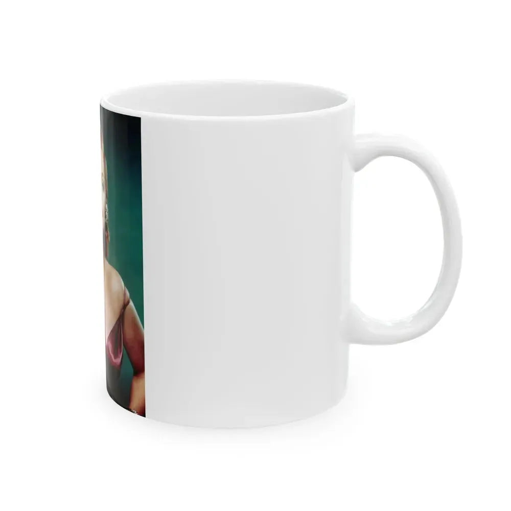 Jane Russell #236 (Vintage Female Icon) White Coffee Mug - Go Mug Yourself
