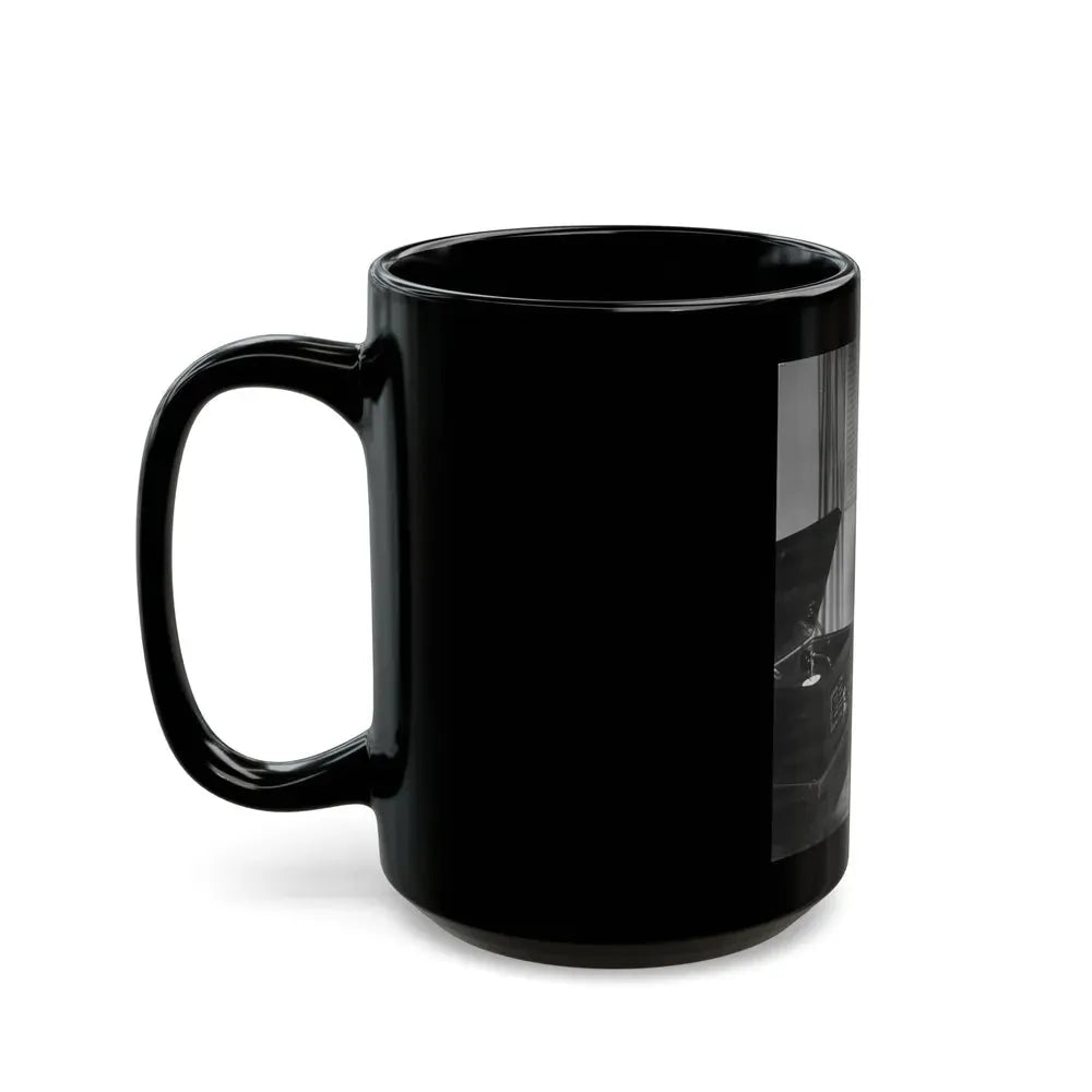 Jane Russell #237 (Vintage Female Icon) Black Coffee Mug - Go Mug Yourself