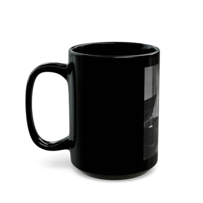 Jane Russell #237 (Vintage Female Icon) Black Coffee Mug - Go Mug Yourself