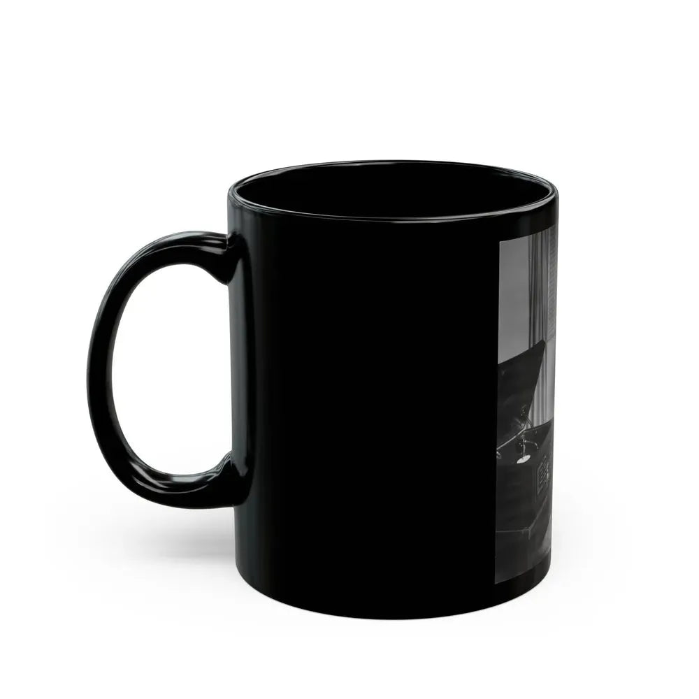 Jane Russell #237 (Vintage Female Icon) Black Coffee Mug - Go Mug Yourself
