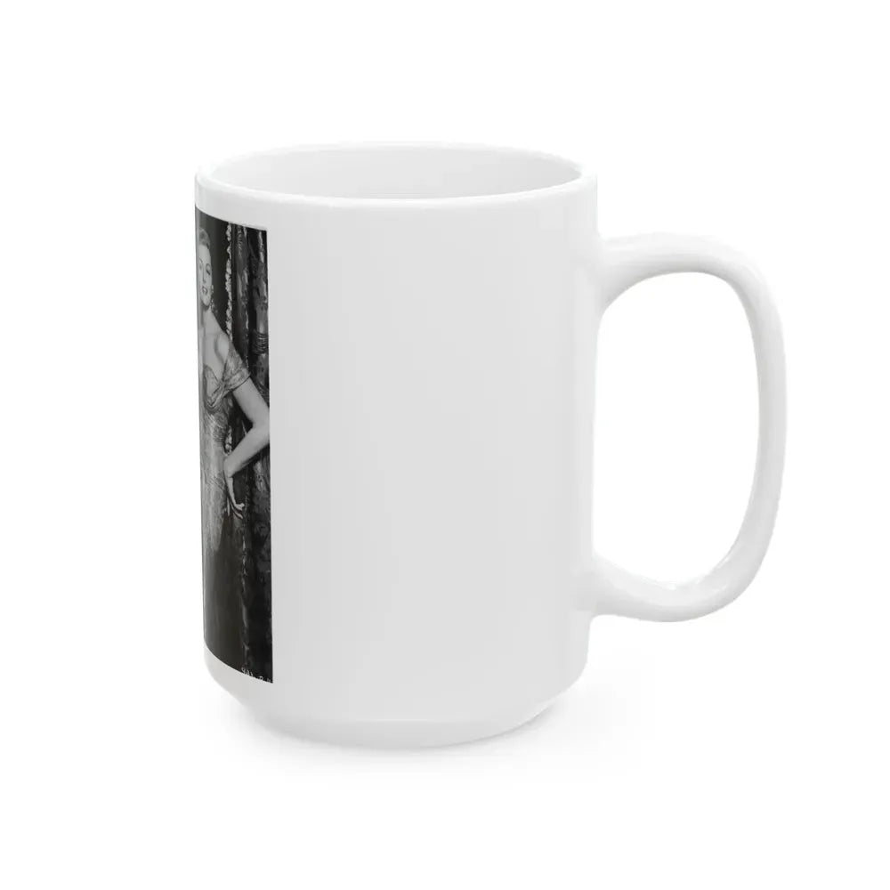 Jane Russell #237 (Vintage Female Icon) White Coffee Mug - Go Mug Yourself