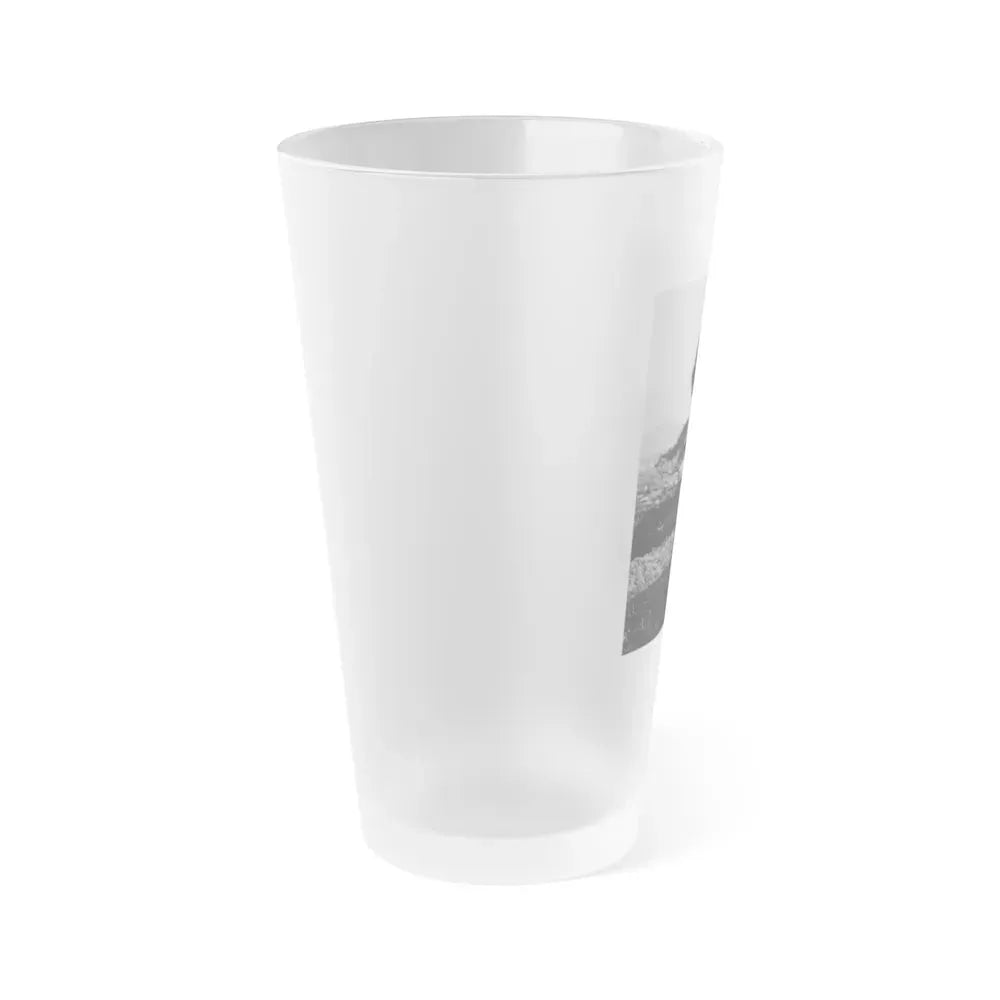 Jane Russell #238 (Vintage Female Icon) Frosted Pint Glass 16oz - Go Mug Yourself