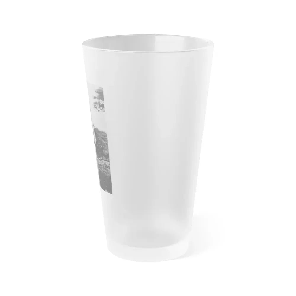 Jane Russell #238 (Vintage Female Icon) Frosted Pint Glass 16oz - Go Mug Yourself